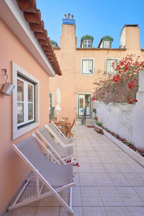 Amazing Terrace And Riverview In Historical Lisbon Lisboa Exterior foto