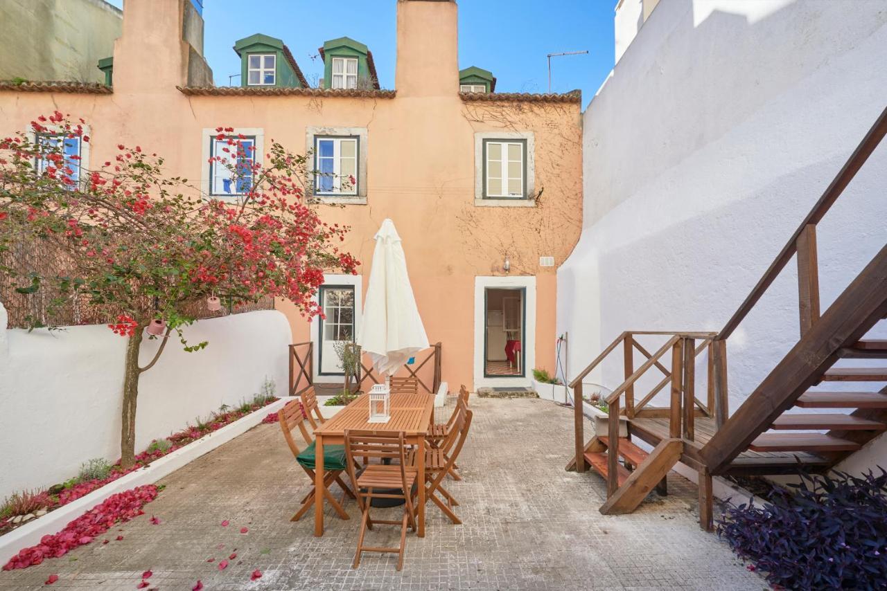 Amazing Terrace And Riverview In Historical Lisbon Lisboa Exterior foto